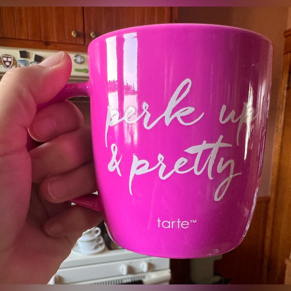 Tarte Pink Mug - Perk Up & Pretty💗